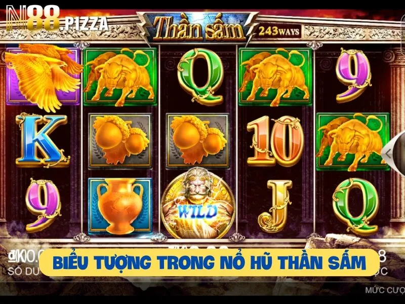 Biểu tượng trong nổ hũ Thần Sấm