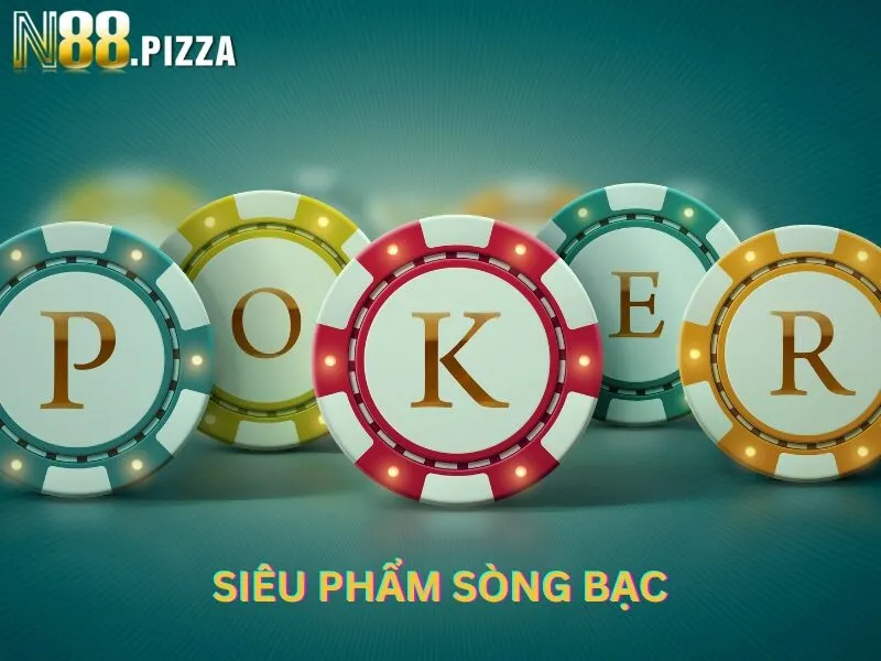 Game bài Poker rất nổi tiếng tại các sòng bạc quốc tế