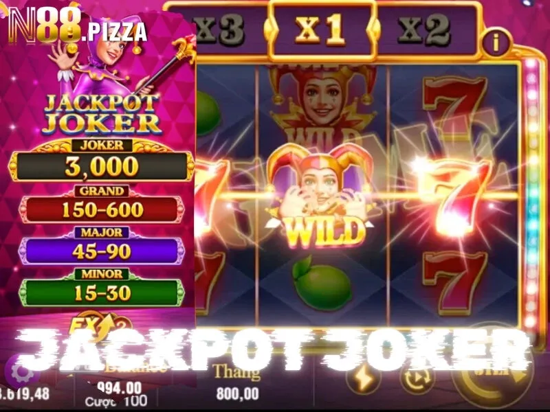 Jackpot Joker có đến 4 giải Jackpot