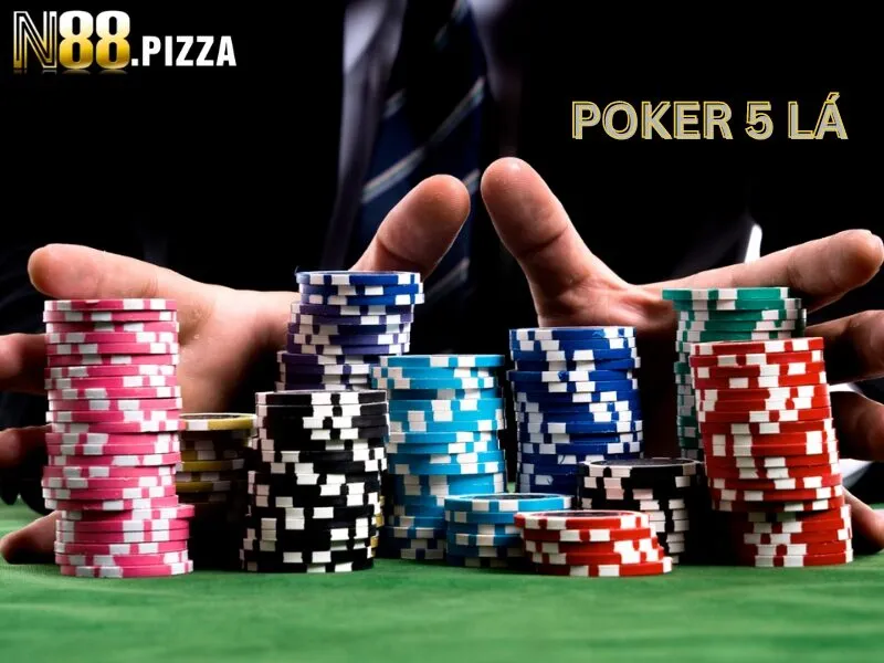 Poker 5 lá mặc dù không phổ biến nhưng vẫn rất được yêu thích