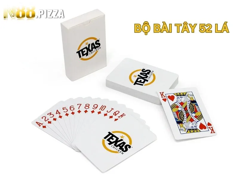 Poker sử dụng bộ bài Tây 52 lá